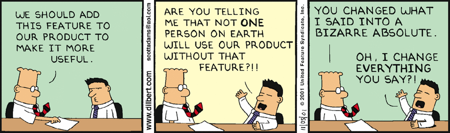 Dilbert Cartoon